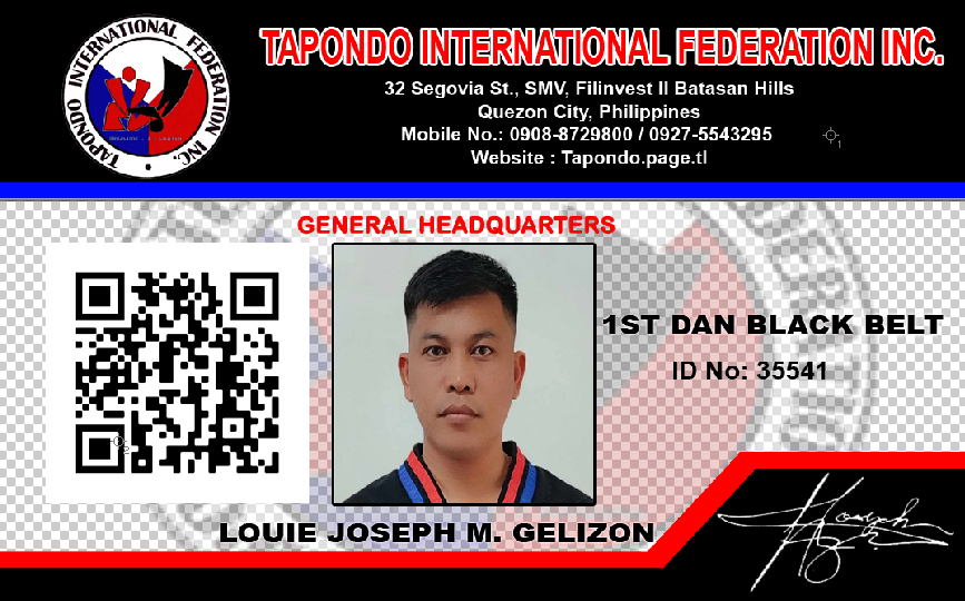 LOUIE JOSEPH M. GELIZON